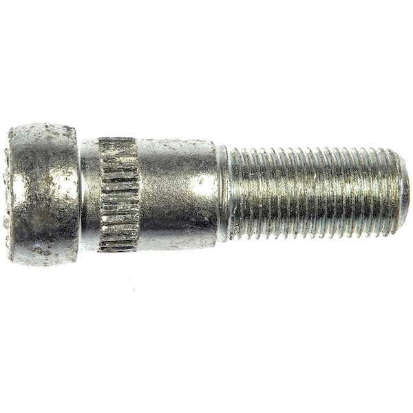 610-154 1/2-20 Serrated Wheel Stud - .625 In. Knurl, 1-25/32 In. Length